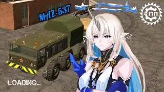 MAZ-537 Truck Offroad Test Review | RTHD New Update Version 14.5