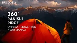This Ridge Near Manali Gives 360 Himalayan Views | Offbeat Winter Trek Ranisui Ridge #ManaliTrek