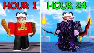 I Spent 24 Hours in Roblox Sailor Piece