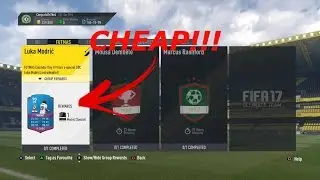 LUKA MODRIC SBC CHEAPEST SOLUTION FIFA17!!! - New FIFA 17 Modric SBC! #FIFA17