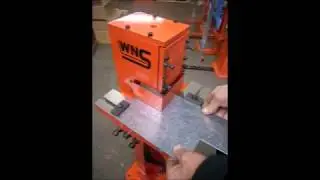 WNS Foot Operated Corner Notcher 80mm x 80mm x 1.5mm (FN80)