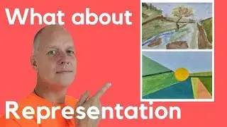 Representation in art &ndash; Realism Abstraction and Minimalism Art tutorial