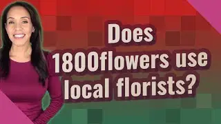 Does 1800flowers use local florists?