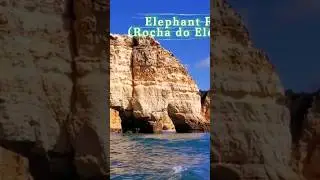 Elephant Rock Formation - Algarve, Portugal #algarvetourism #coastaladventures
