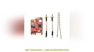 FuriousFPV 2.4G 16CH 25/200/500/800mW Switchable VTX Stealth Long Range FPV Video Transmitter