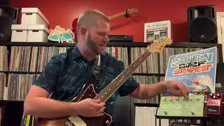 Surfy Industries SurfyBear Compact reverb pedal demo