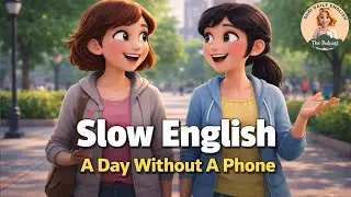 My Day Without A Phone | Easy English Listening Practice