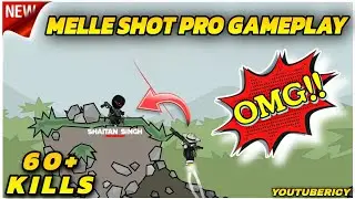 DAY-:58 | DA2 | MELLESHOT PRO GAMEPLAY🔥 Mini Militia Classic tips and tricks Gameplay #minimilitia