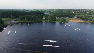 Dronas vir&scaron; Zarasų