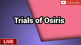 LIVE | Trials of Osiris NEW Adept Scout rifle