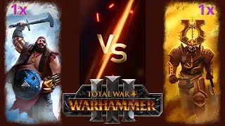 Can Maneaters (Ironfists) Beat Chaos Warriors of Khorne (Dual Weapons) in Total War: Warhammer 3?