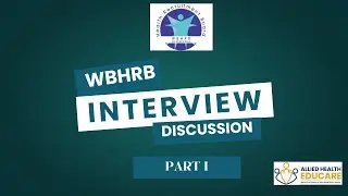 WBHRB MLT interview preparation PART I