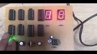 Thiết kế mạch đếm d&ugrave;ng IC 7473(JK-FF) kđ = 12(00-11)
