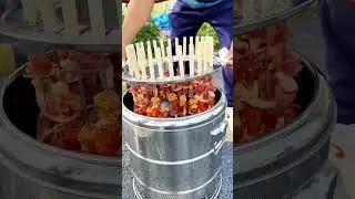 Product Link in Bio ( # 2224 ) ✅ Smokeless BBQ Time Stainless Steel Camping Grill