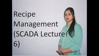 Recipe Management in SCADA