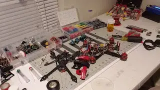 FPV  Freestyle motors frame and stretch X frame