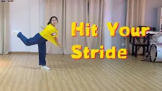 Hit Your Stride Line Dance Demo 