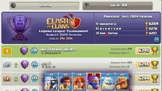 Legend Leauge Attack Strategy 2024 | Th16 3star attack strategy coc | Clash of clans
