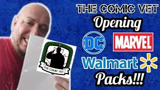 Opening Walmart Comic Packs From DC & Marvel || 7 & 4 & 3 Packs || Variants || Ratios || 2nd Prints