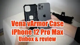 Vena vArmor Case & Holster for iPhone 12 Pro Max Unbox & Review