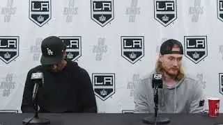 Quinton Byfield and Joonas Korpisalo | 2022-23 LA Kings Season Exit Interviews