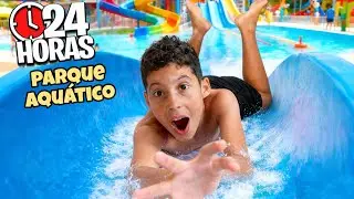 24H NO MAIOR PARQUE AQUÁTICO DO BRASIL 😂🤣 