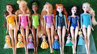 Mattel Disney Princesses Dress up Ariel, Rapunzel, Belle, Tiana, Sindirella, Mulan DIY