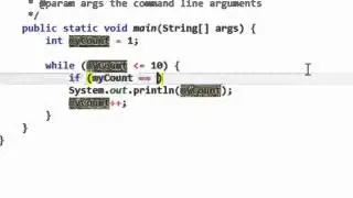 Let's Code Java: Lesson 2.8 - Whimsical While-loops