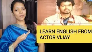 LEARN ENGLISH FROM ACTOR VIJAY'S INTERVIEW |Learn English through Tamil #actorvijay #vijayinterview