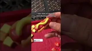 Mini VS Giant Starburst Hotdog!?!