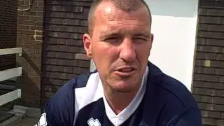 Cheltenham Town assistant manager Neil Howarth interviewed on the first day of pre-season