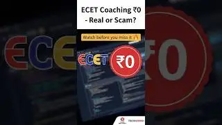 ECET 2026 Coaching at ₹0 &ndash; Real or Scam? (Watch This Before You Miss Out!)