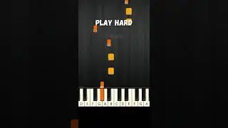 Play Hard 💃 David Guetta 💃 EASY Beginner Piano Tutorial