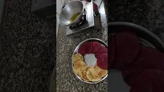 Matar Coloring Kachori Making #shorts #cooking