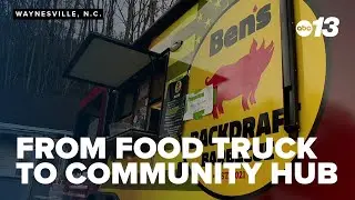 Ben's Backdraft BBQ rises from food truck to community hub after Helene