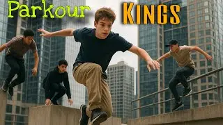 Doing Parkour With My Boyz|| Parkour Game || Vector || #thepada 