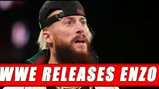 BREAKING NEWS - Enzo Amore RELEASED by WWE   1/23/2018