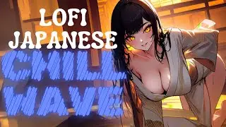TRANQUIL WAVES | Relaxing Japanese Lo-Fi Chillwave Playlist | AI Anime Music Video