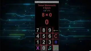 Usage of Basic Mathematics 4 Operations Application