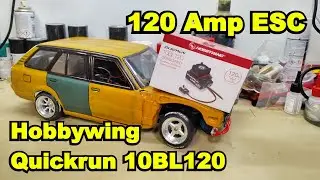 Hobbywing Quickrun 10BL120 Upgrade ESC for the Yokomo YD2