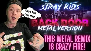 Stray Kids - Back Door GOES METAL?! ( Reaction ) @Djuni REMIX