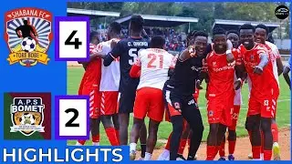 Shabana FC DESTROYS APS Bomet 4-2 All GoalsExtendedHighlights| Shabana FC vs APS Bomet