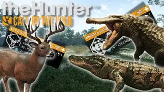 Double Diamond + Rare Gator Hunt on Mississippi! | theHunter: Call of the Wild