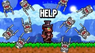 Я забаговал Terraria, призвав 100 боссов-мехов...