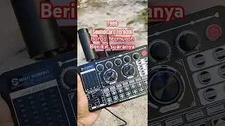 Soundcard viral terbaik harga murah F999 sejuta umat #fypシ゚viral