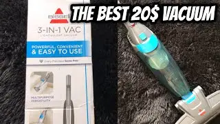 THE GREATEST 20$ VACUUM || BISSEL 3 IN 1 LIGHTWEIGHT VACUUM