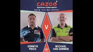 PDC European Championship 2021 Quarter-Final Gerwyn Price vs Michael van Gerwen 2021 10 17 HUN