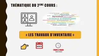Cours de compta gratuit 🤩🤩: travaux d'inventaire