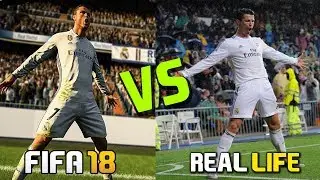 FIFA 18 Goals Celebrations , Graphics , News Face in Real Life | FIFA vs Real Life ft Ronaldo Dybala
