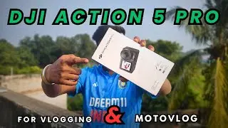 New Camera For vlogging 🥵🥵|| DJI Action 5 pro || Kolkata Explore||#dji​ #vlog​ #kolkata​ #newcamera​